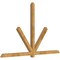 Ekena Millwork Kennewick Rough Sawn Timber Gable Bracket, Western Red Cedar, 108"W x 68"H x 4"D x 4"F, 15/12 Pitch GBW108X68X0404KEN00RWR - alternate 4